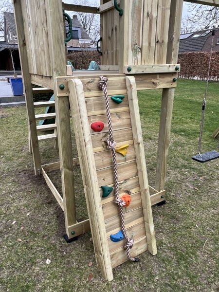 Speeltoestel gastouders tuin alternatief