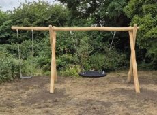 Robinia nestschommel met uitsteek